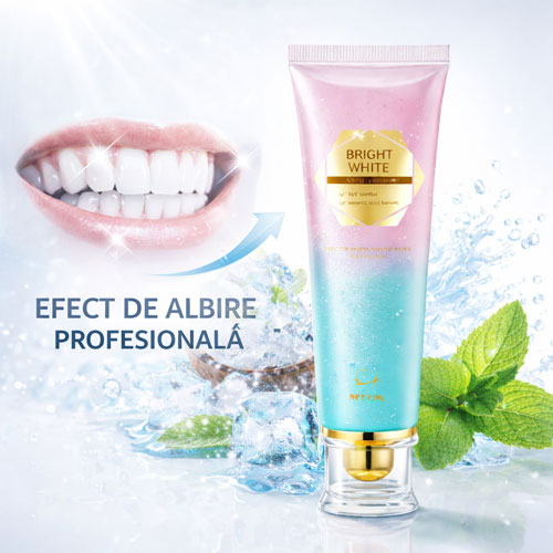 CrystalDENT - Pastă de dinți cu efect intens de albire